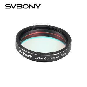 Svbony SV231 1.25"/2"Telescope Filter Color Correction FilterDouble thread OD>4 Reduce Harmful Blue Wavelengths for Planetary