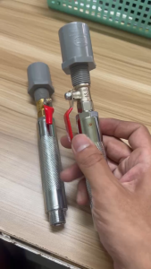 Vòi Tưới Phân Chuyên Dụng Cho Cây Trồng - Tay Cầm Inox Có Lược Rác Phun Phân Phun Gốc Sử Dụng Máy Nén Cao Áp Tiện Lợi Van Bi Inox 13.8 Tay Lớn Dễ Thao Tác