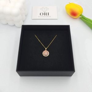 Dây chuyền nữ Vòng tròn thủy tinh Enoch độc đáo thời trang ORI ACCESSORIES D080
