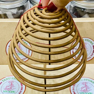 NHANG VÒNG TRẦM HƯƠNG 24H (245H)- THƠM TRẦM NGUYÊN CHẤT THẮP THỜ CÚNG TẨY UẾ HIỆU QUẢ- TANU STORE