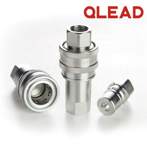 Nắp Ống Dầu Thủy Lực Nhanh KZE QLEAD 34° Mở/closed Thread an Toàn Gấp 3 Lần Công Việc Áp Suất 30MPA Bộ Phận Ống Nước