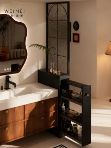 Weimei | Retro Bathroom Side Cabinet Storage