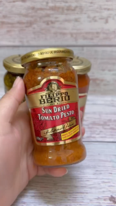 FILIPPO BERIO - Lọ TOMATO / ĐỎ 190g – SỐT PESTO CÀ CHUA / Ý / Sun Dried Tomato Pesto