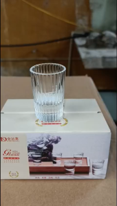 Set 6 Chén Ly Thủy Tinh Uống Rựu Shot Dung Tích 20 ML Đế Dầy Hàng Cao Cấp