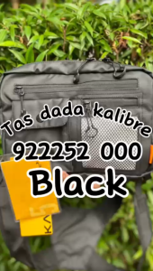 Tas Dada Kalibre Damascus Vest Bag 922252 000 Black 3L selempang