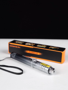 SUPERFIRE Laser Pointer Flashlight Rechargeable Laser Lights 77g USB Portable Aluminum Alloy Green Light Torch J02