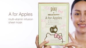 Pixi + Hello Kitty A For Apples - Multi-Vitamin Infusion Sheet Mask