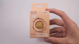 MOES | MOES Smart Curtain Switch Module Tuya WiFi ZigBee Mini Type for Rocker Reset Switch Remote APP Control Alexa Google Home