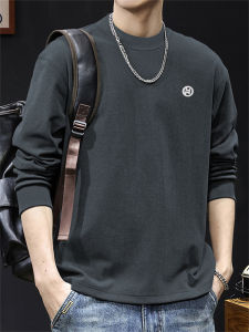 JIANMUJI | Double-faced Fleece Warmth Long Sleeve T-shirt For Autumn and Winter