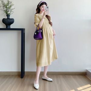 Fashionable Loose Maternity Dress
