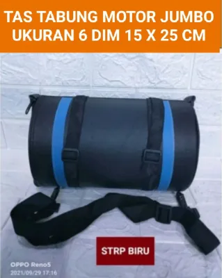 Tabung Motor Jumbo Tas Jas Hujan Kuat Lapis Paralon Besar 6 Dim 15 X 25 Cm COKLAT
