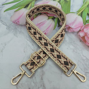Retro diamond shoulder strap fashionable and adjustable crossbody bag strap replaceable luggage accessories