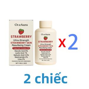 Kem Dưỡng Thể Strawberry Glow Với Niacinamide & Axit Salicylic Kem Dưỡng Ẩm Tẩy Tế Bào Chết Nhẹ Nhàng Không Nhờn Rít Làm Mịn Da Dưỡng Ẩm Quà Tặng Ngày Lễ Dành Cho Nữ 118g