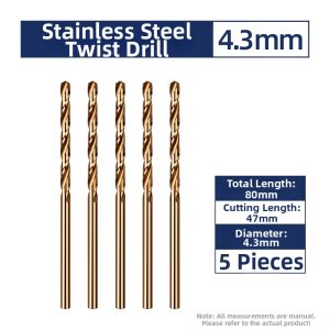 LASH | High-strength Cobalt Steel Drill Bit For Stainless Steel
