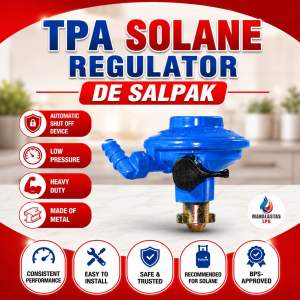 LPG GAS REGULATOR FOR SOLANE SALPAK