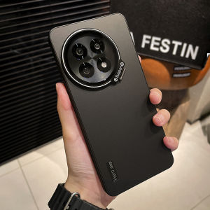 OnePlus 13 1+12 Invisible Stand Case Matte Finish Skin-like Full Cover Anti-fall with Lens Film Business Style Protective Case