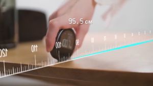 🔥SG Ready Stock🔥Duka Small Q 8-in-1 Electronic Ruler Rangefinder 99 Meters LCD Display High-Precision Tool Ultra-Long Standby Ruler