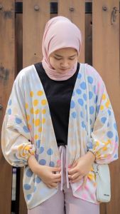 Outer Oversize Viral | Outer Batwing Terbaru | Outer Kondangan | Outer Kiyowo Termurah | Outer Jumbo Bahan Katun