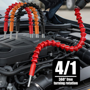 2PCS Universal Hexagonal Soft Shaft Flexible Shaft Drill Bit Extension Electric Screwdrive Bit Holder Bendable Snake Bit Connect Rod Car Repair Tool