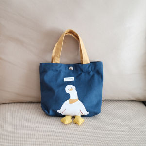 Duck Cute Shoulder Bag Street Canvas Bag