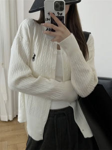Womens Knitted Short Sleeveless Cardigan Spring Autumn Inner Thin Base Layer Sweater Winter Short Sleeve Long Sleeve Top