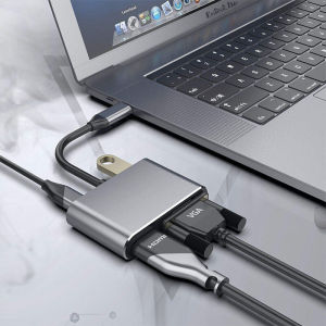 USB C Hub Converter 6 in 1 Adapter Docking Station Type C to USB 3.0/HDMI/TF SD Card Reader/PD New USB HUB USB port USB 3.0 Type C USB-C to VGA HDMI Video Adapter PD Fast Charging Adapter Converter