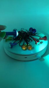 ไฟตาแมว CS23MM 12v มอเตอร์ไซค์ รถยนต์ สำหรับมอเตอร์ไซค์ และ รถยนต์ Diy สีขาว 1คู่ Car