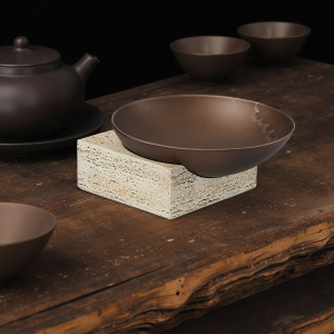 ชามตกแต่งบ้านทำจากแก้วและยางธรรมชาติมือทำสไตล์โมเดิร์นที่หรูหรา อุปกรณ์ตกแต่งโต๊ะกาแฟแบบเรียบง่ายและมีเอกลักษณ์เฉพาะตัว