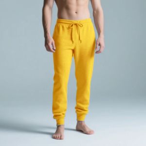 Mens Pure Color Loose-fit Straight-leg Summer Casual Pants Lightweight Draped Wide-leg Sweatpants Comfortable Long Trousers