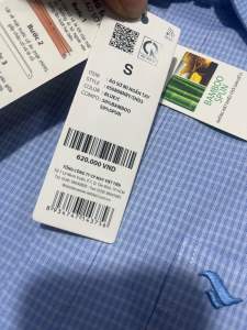 (6S0808)Áo sơ mi viettien ngắn tay lai ngang