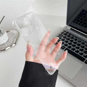 Ultra Thin HD Clear Anti-Yellowing Phone Case Frameless PC Hard Shockproof Case Compatible For iPhone 13 13 Pro 13 Pro Max 13 Mini