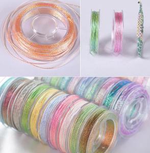 0.3mm Gradient Color Thread Cords Rope Macrame Cord For DIY Tassels Beading Shamballa Bracelet Necklace Braided String Line