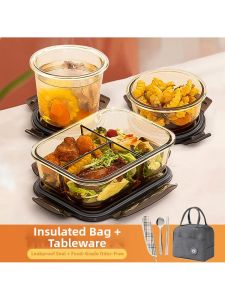 Microwavable Divided Lunch Box