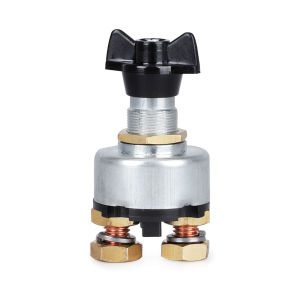 Master Battery Disconnect Switch 12-24V Battery Kill Cut Off Isolator Rotary Switch for Marine Boat RV ATV Car Auto Truck