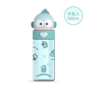Bình nước nhựa cao cấp Gấu Dâu 500ml