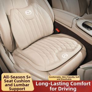 MENGDAO | Multi-Model Compatible Seat Cushions with Lumbar Support