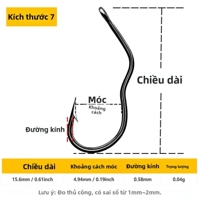 Bộ 50 Móc Câu Tự Động Lật 9KM Bộ 50 Móc Câu Cá Chép Thép Carbon Cao Cấp Có Ngạnh Mắt Móc Sắc Bén Bền Chắc Dùng Cho Câu Sông