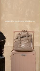 Nusseyba Activewear - Kaluna Backpack - Tas Travel Stylish - Tas Multifungsi Wanita Daily - Tas Haji & Umroh / Umrah