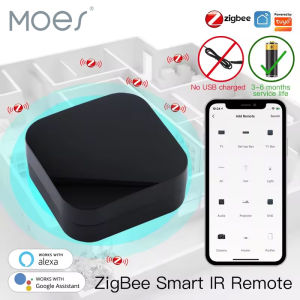 MOES Tuya Zigbee 3.0 Smart IR Remote for Air Conditioning TV Universal Infrared Remote Control Works with Alexa Google Home