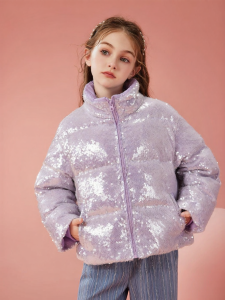 Ask Junior | Shiny Fashion Warm Down Jacket