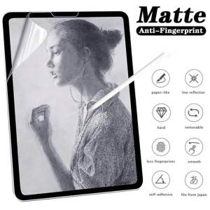 Paper Like Screen Protector For iPad 11th / A16 2025 10th 9th 8th 7th Air 13 11 2025 / 2024 5 4 3 2 Mini 8 7 6 5 4 Pro 13 12.9 11 10.9 10.5 10.2 9.7 Film Matte PET Painting Write
