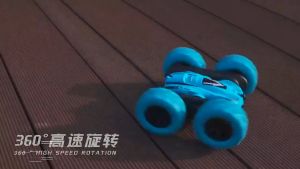 รถตีลังการถผาด รถบังคับรีโมทรา 360 องศา เหมาะสำหรับเด็ก 3 ขวบ ขึ้น รถของเล่นเด็กไฟฟ้า เตรียมการจัดส่ง