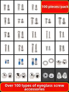 LINGSHI | Multiple Head Types Self-Tapping Screw For Eyeglass Repair