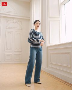 Set cardigan nữ CARDINA chất liệu len cotton phối áo trong tăm lạnh thiết kế đơn giản nữ tính lịch sự 4SAA01