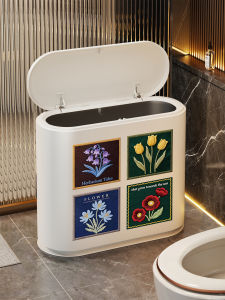 Odor Preventing Large Capacity Waste Bin