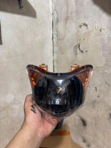CUSTOM reflektor plus sen Revo FI Revo x hitam oren hitam oranye kualitas Jos Terbaik