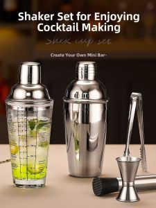 XUNHUAI | Stainless Steel Glass Shaker Set