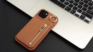 Ốp Điện Thoại Samsung Galaxy A Series (A56 A54 A53 A33 A32 A14 A12 A06) Bằng Da PU Có Khóa Kéo Từ Tính Kèm Vòng Đỡ Thời Trang Chống Xước