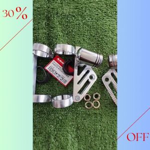 Bracket Lampu Kupingan CNC As 33 31 Set Lampu Sein Palu Besi