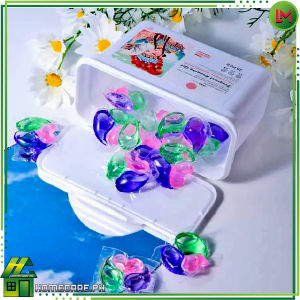 HOMECARE PH. 25 PCS. THREE IN ONE LAUNDRY GEL BEADS LAUNDRY PODS DETERGENT CAPSULE FRAGRANCE BEADS